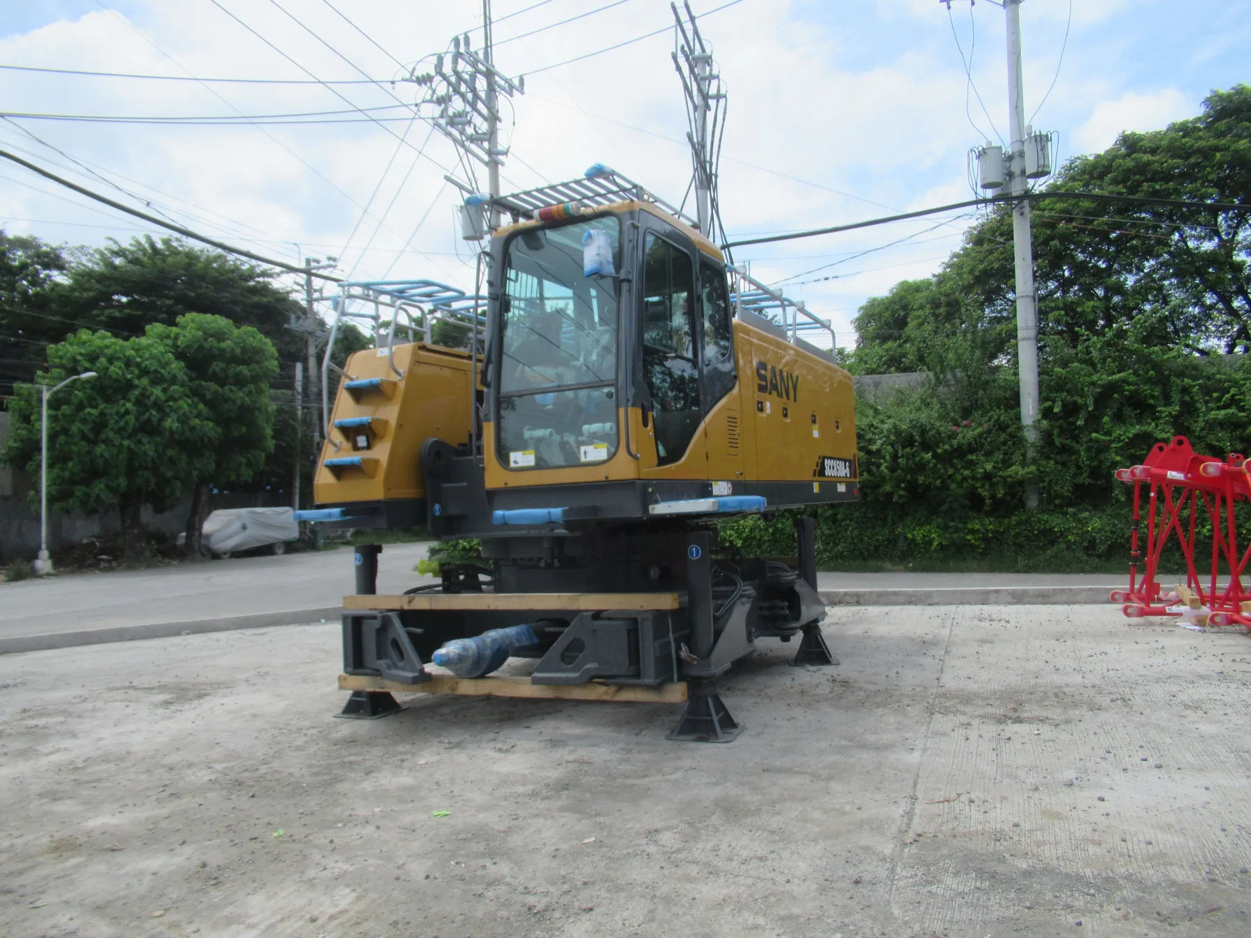 SANY crawler crane