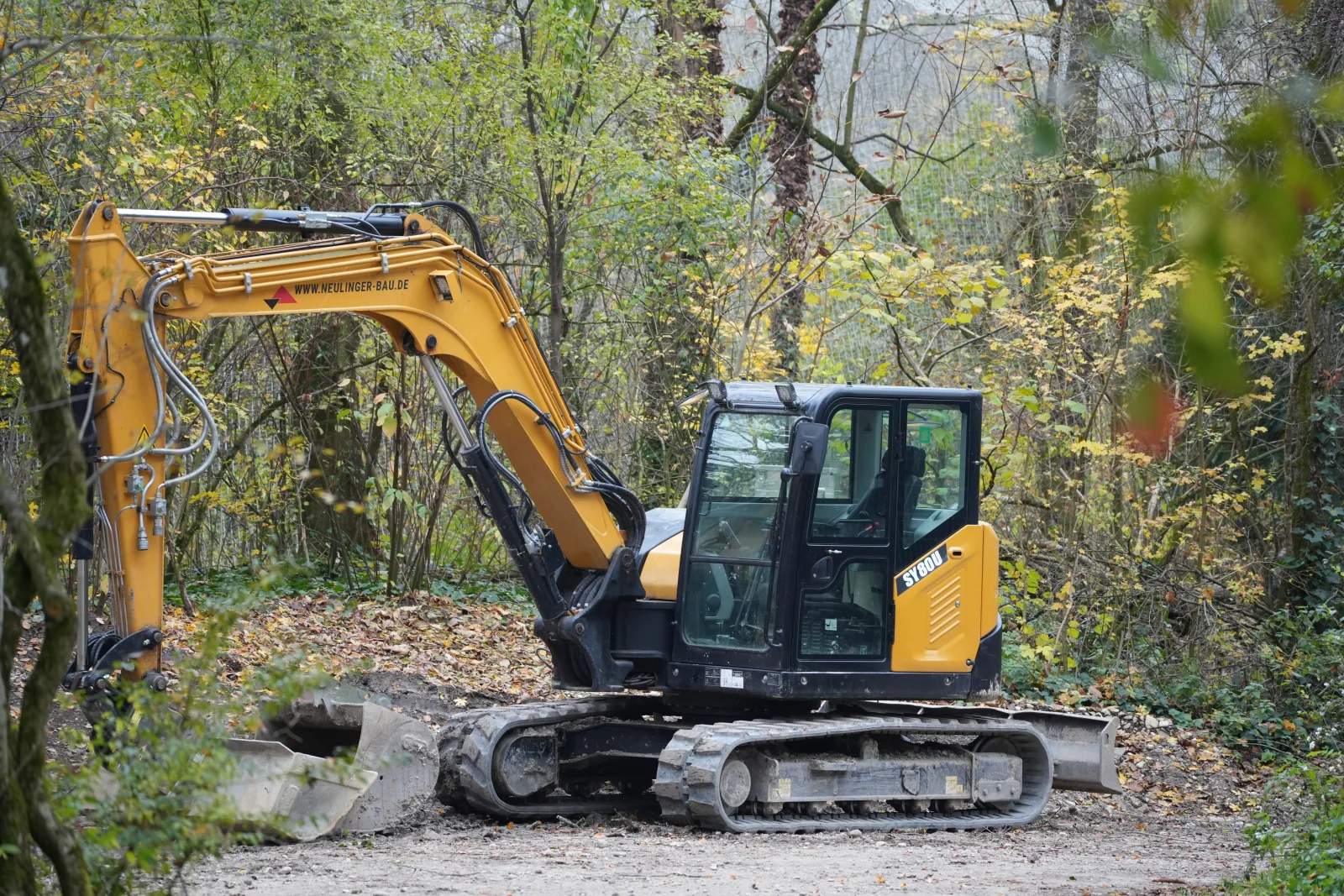 SANY SY80U compact excavator
