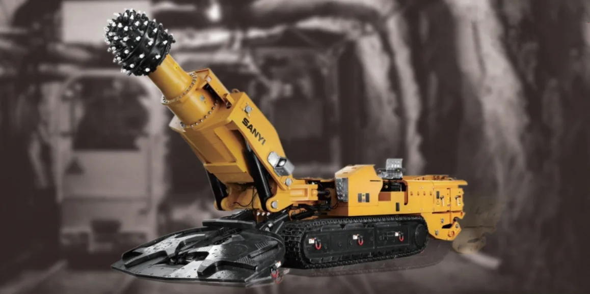 SANY EBZ260R Roadheader sənaye texnikası