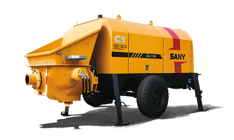 SANY HBT6013C-5(Electric) Trailer Pump sənaye texnikası