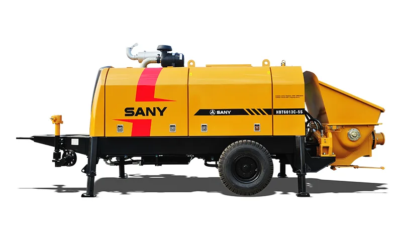 SANY HBT6013C-5S Trailer Pump sənaye texnikası