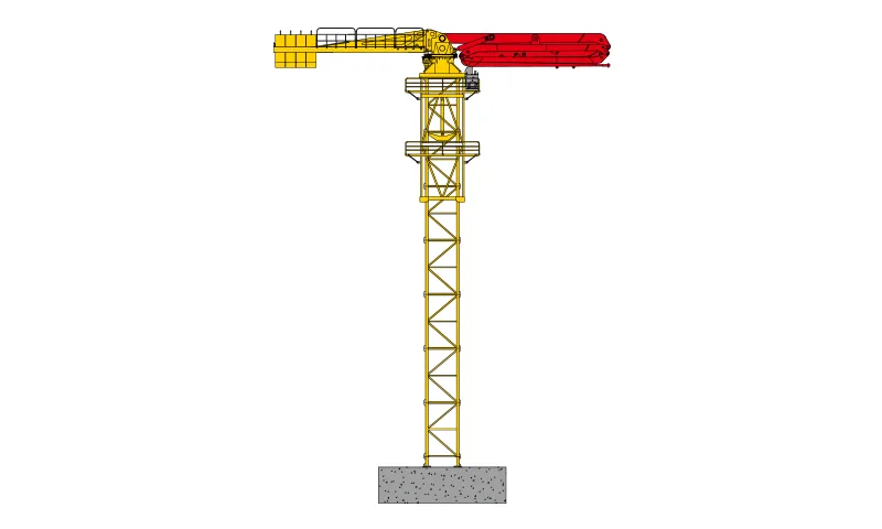 SANY HGT45 Placing Boom sənaye texnikası