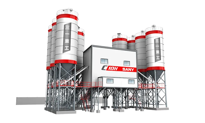 SANY HZS240C10H Batching Plant sənaye texnikası