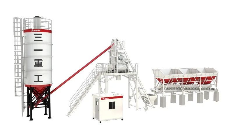 SANY HZS30G Batching Plant sənaye texnikası