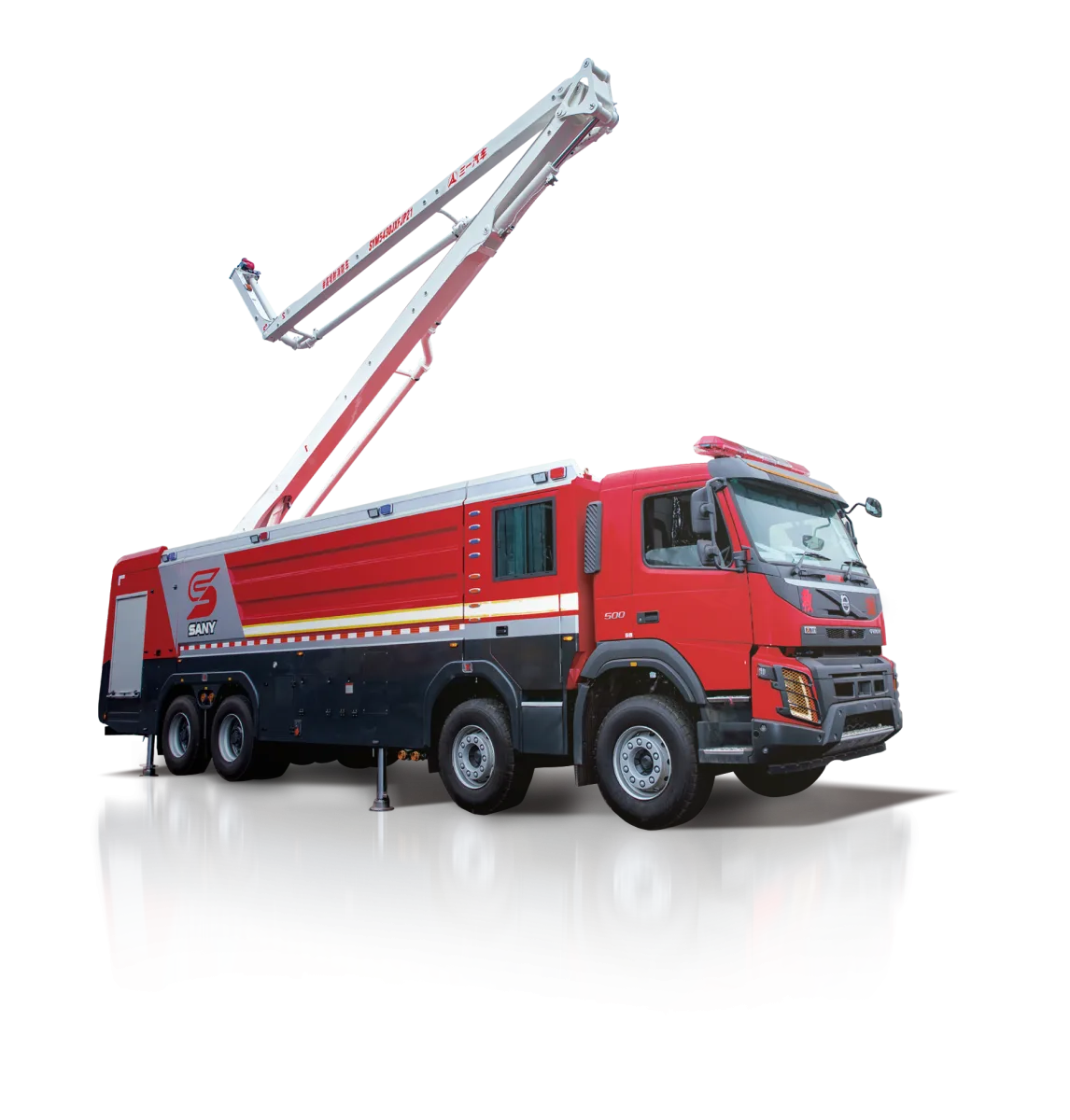 SANY JP21 Water Tower Fire Truck sənaye texnikası