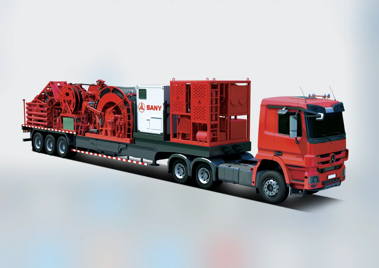 SANY LGC360 / LGT360 / LGQ360 Coiled Tubing Equipment sənaye texnikası