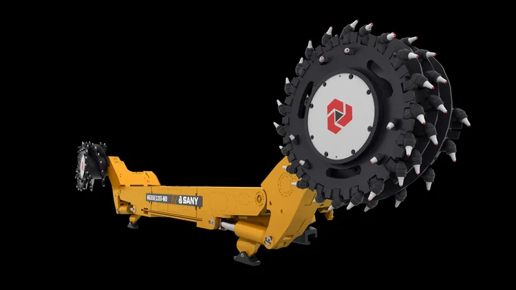 SANY MG550/1355-WD Coal Cutter sənaye texnikası