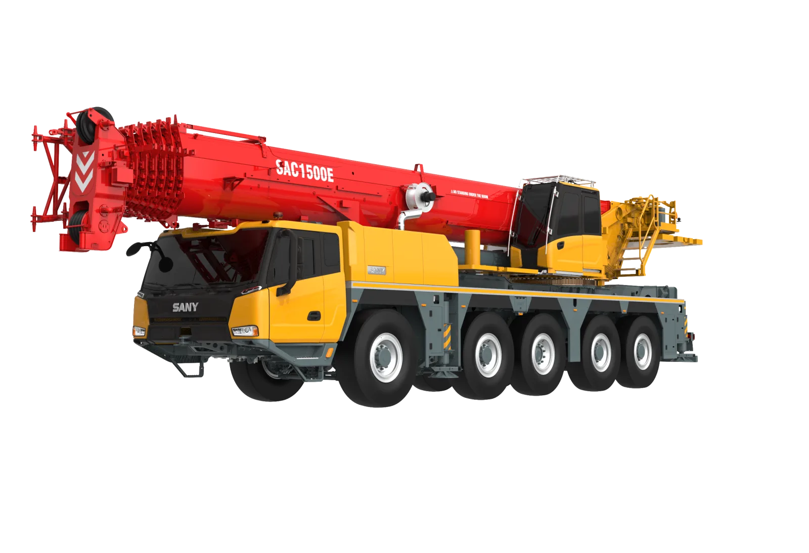 SANY SAC1500E All-terrain Crane sənaye texnikası