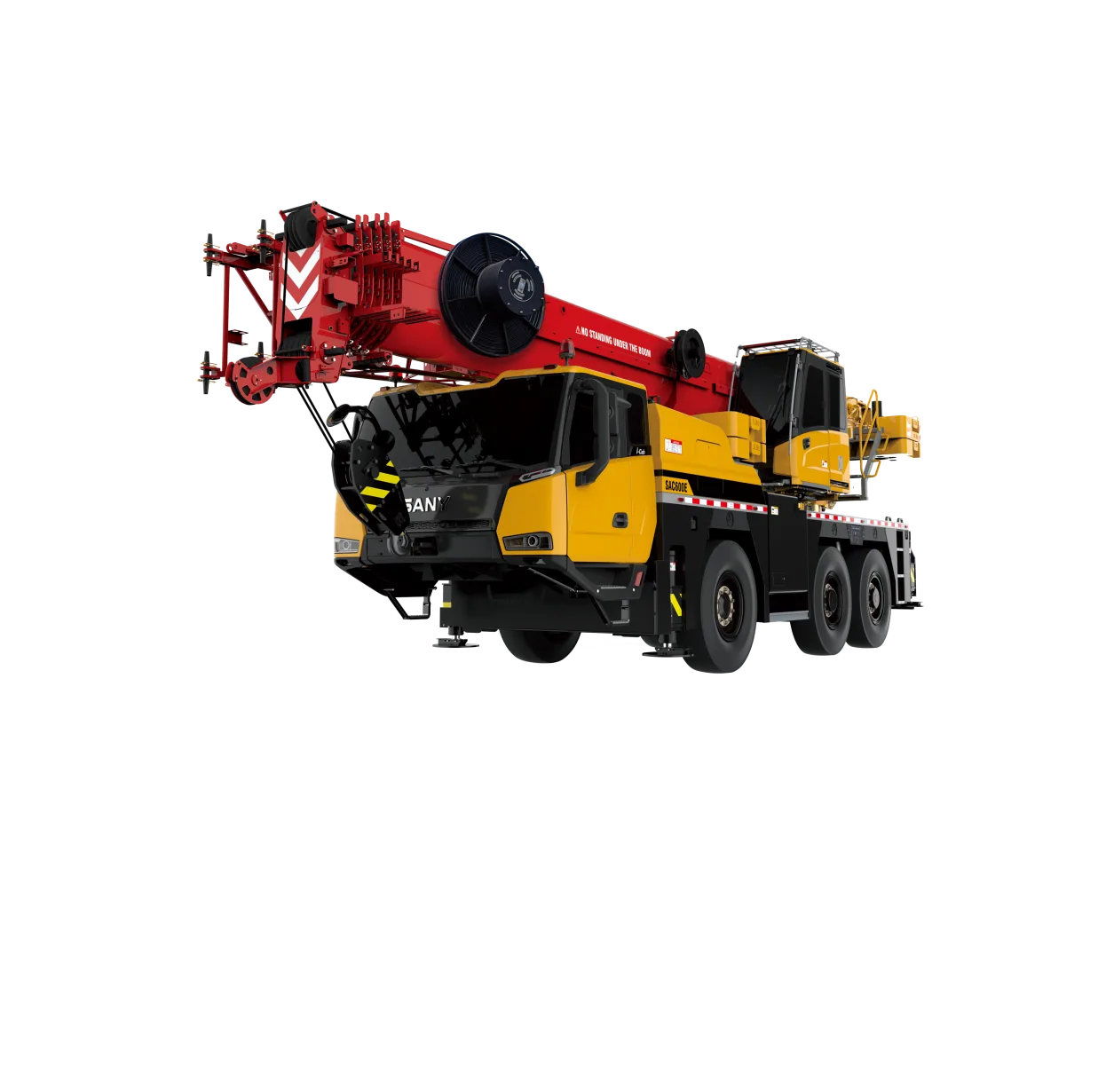 SANY SAC600E Euro III All-terrain Crane sənaye texnikası