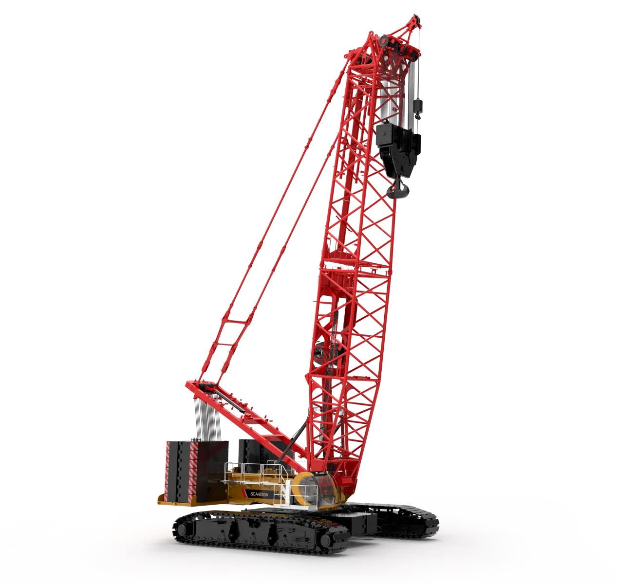 SANY SCA4000A Crawler Crane sənaye texnikası