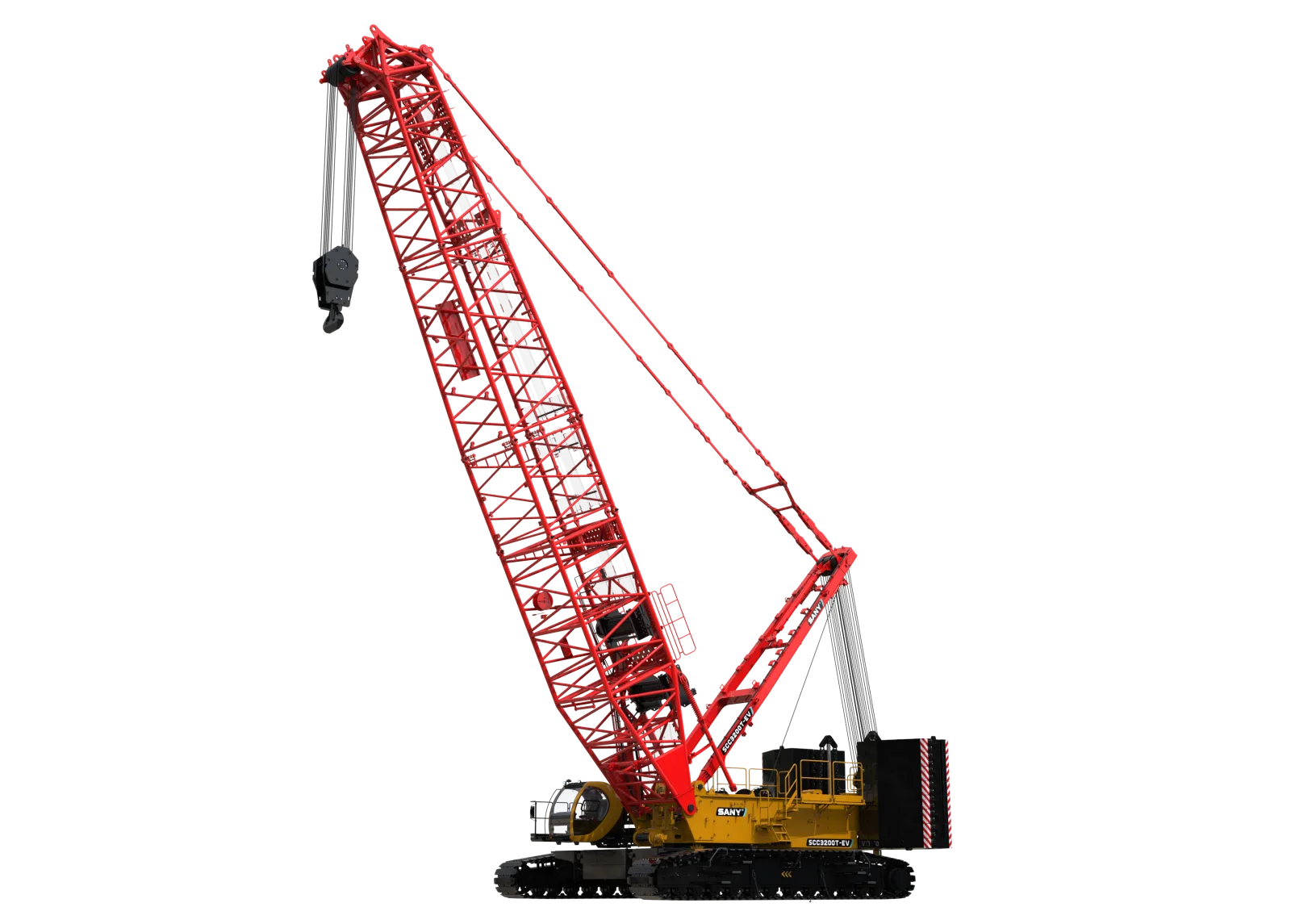SANY SCC3200T-EV Crawler Crane sənaye texnikası