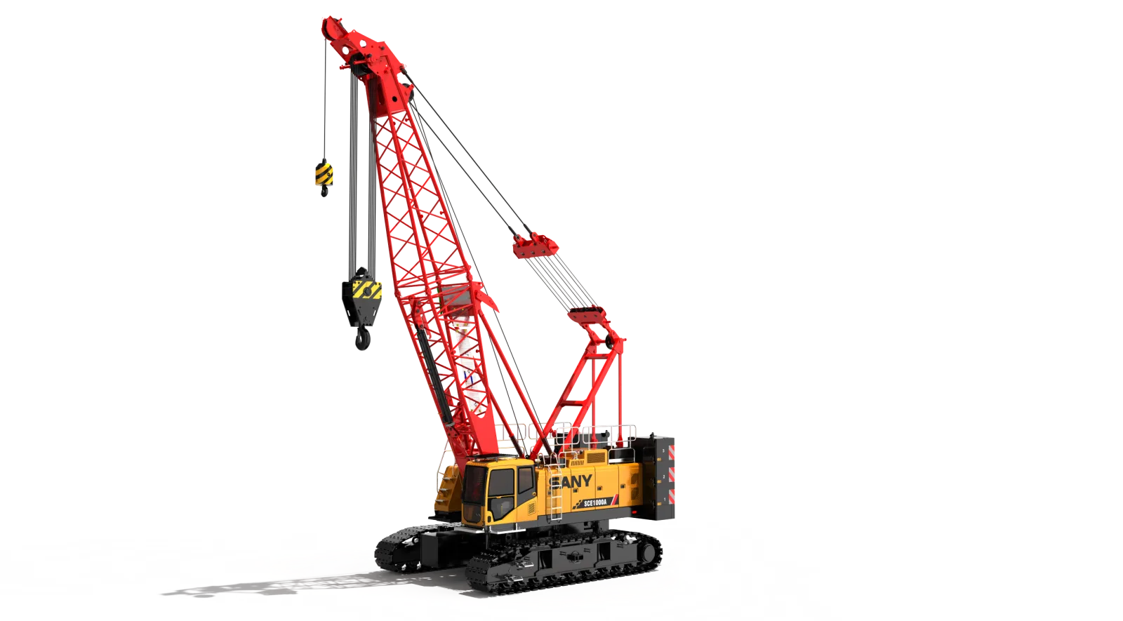 SANY SCE1000A Crawler Crane sənaye texnikası