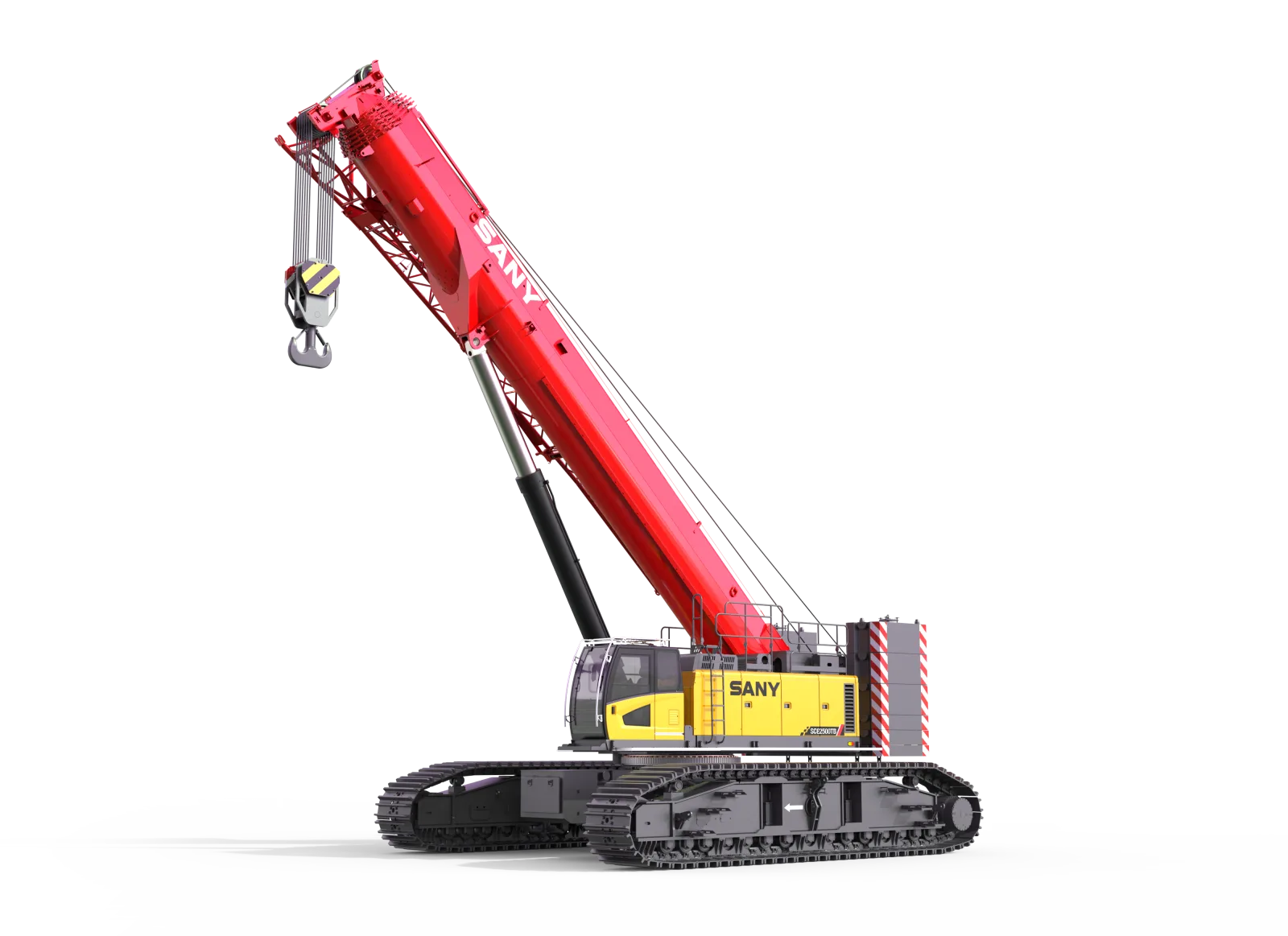 SANY SCE2500TB Crawler Crane sənaye texnikası