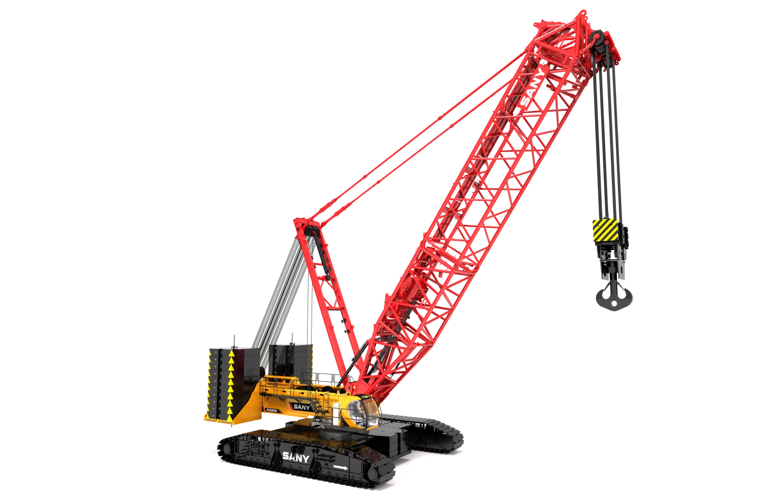 SANY SCE6000A Crawler Crane sənaye texnikası
