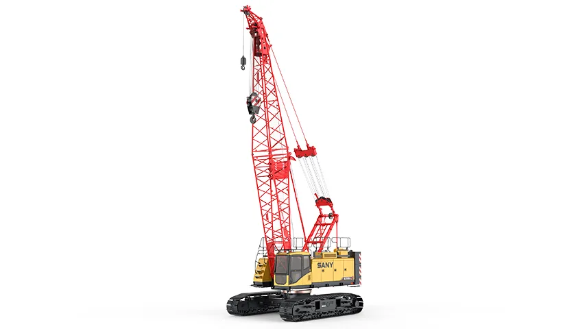 SANY SCE600A three-bar track pad Crawler Crane sənaye texnikası