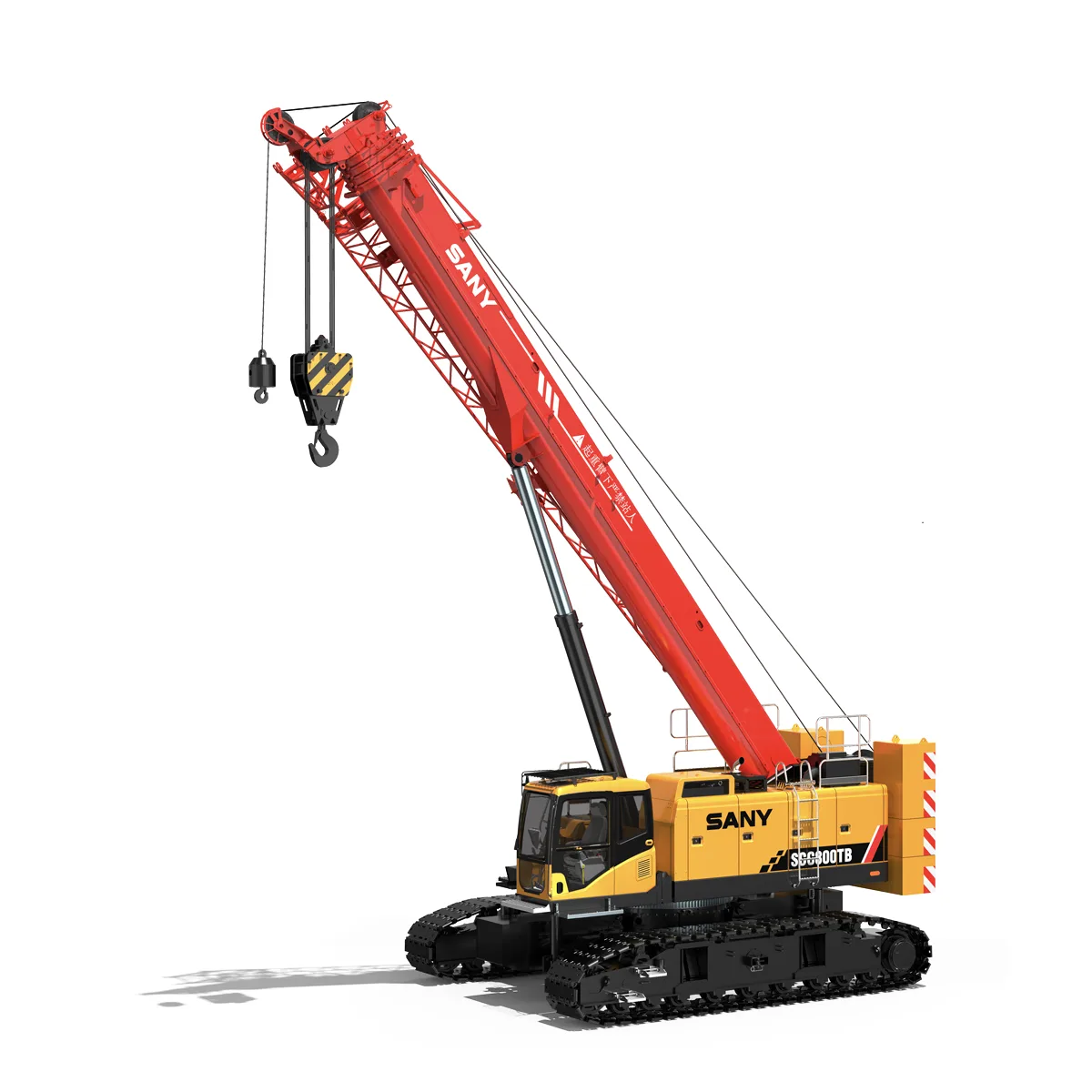 SANY SCE800TB Crawler Crane sənaye texnikası