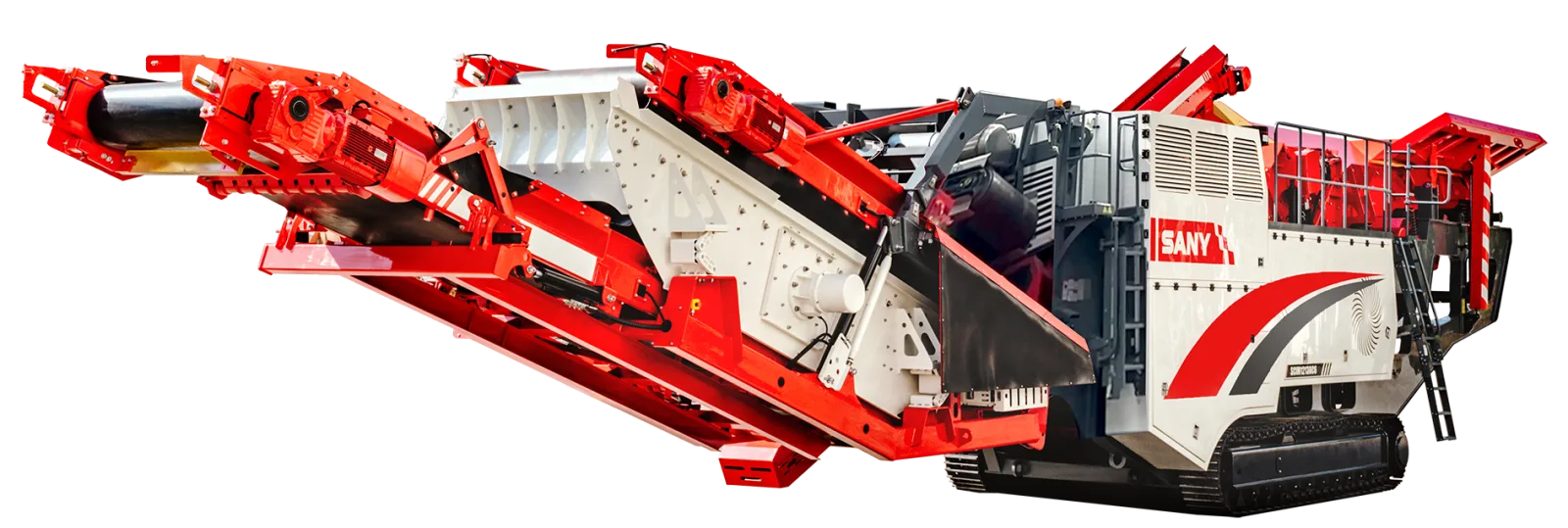SANY SCIM1213RC9 Mobile Impact Crusher sənaye texnikası