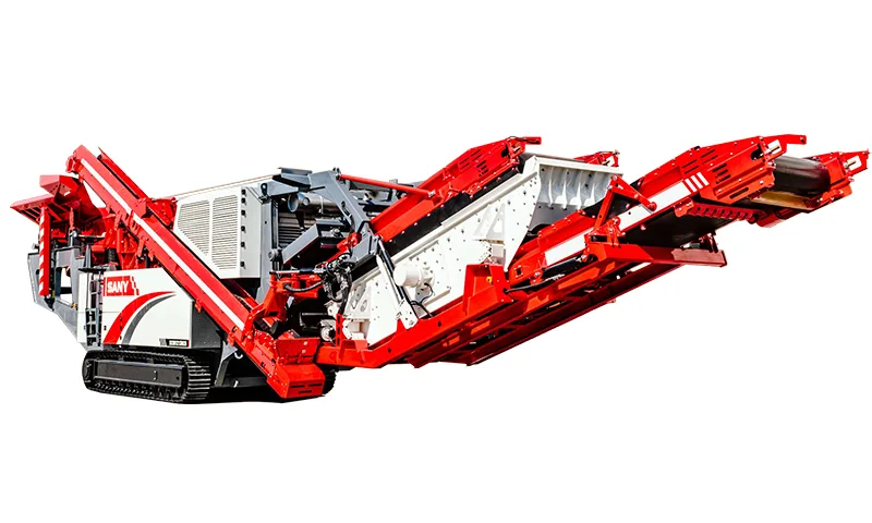 SANY SCIM1213REC6 Mobile Impact Crusher sənaye texnikası
