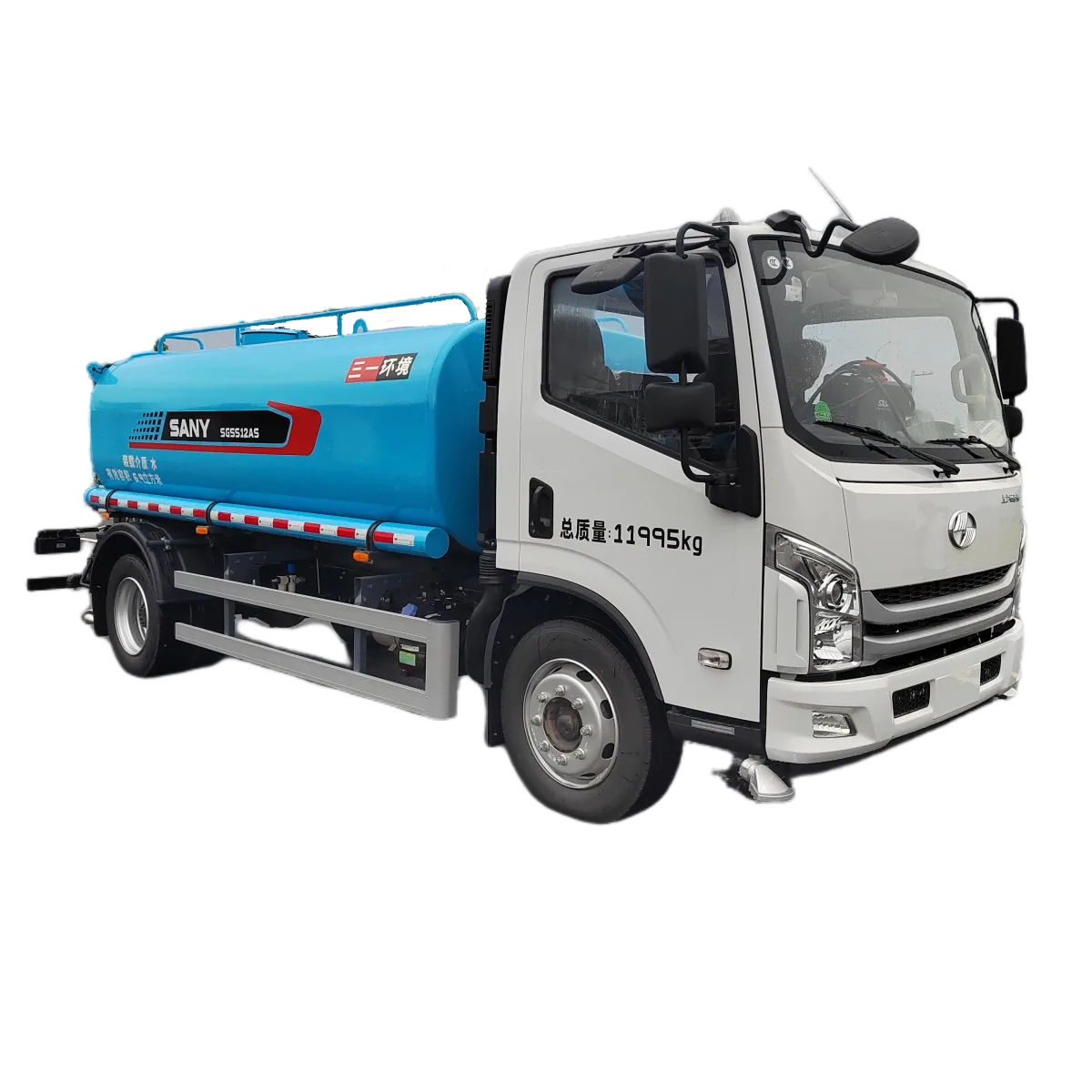 SANY SGSS12AS Fuel Powered Sprinkler Truck sənaye texnikası