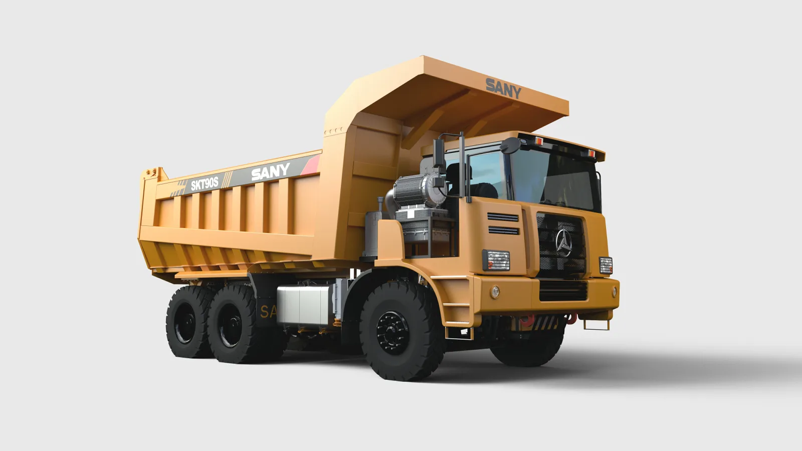 SANY SKT90S (Manual) Off-highway Mining Truck sənaye texnikası