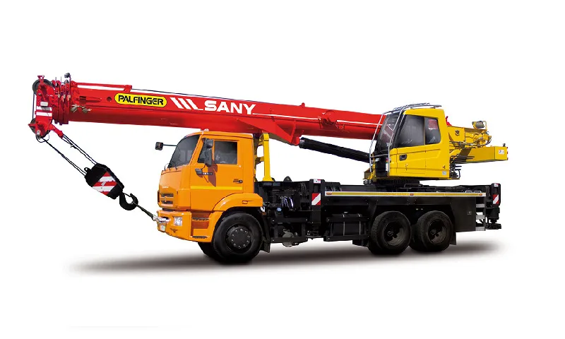 SANY SPC320 Truck-mounted Crane sənaye texnikası