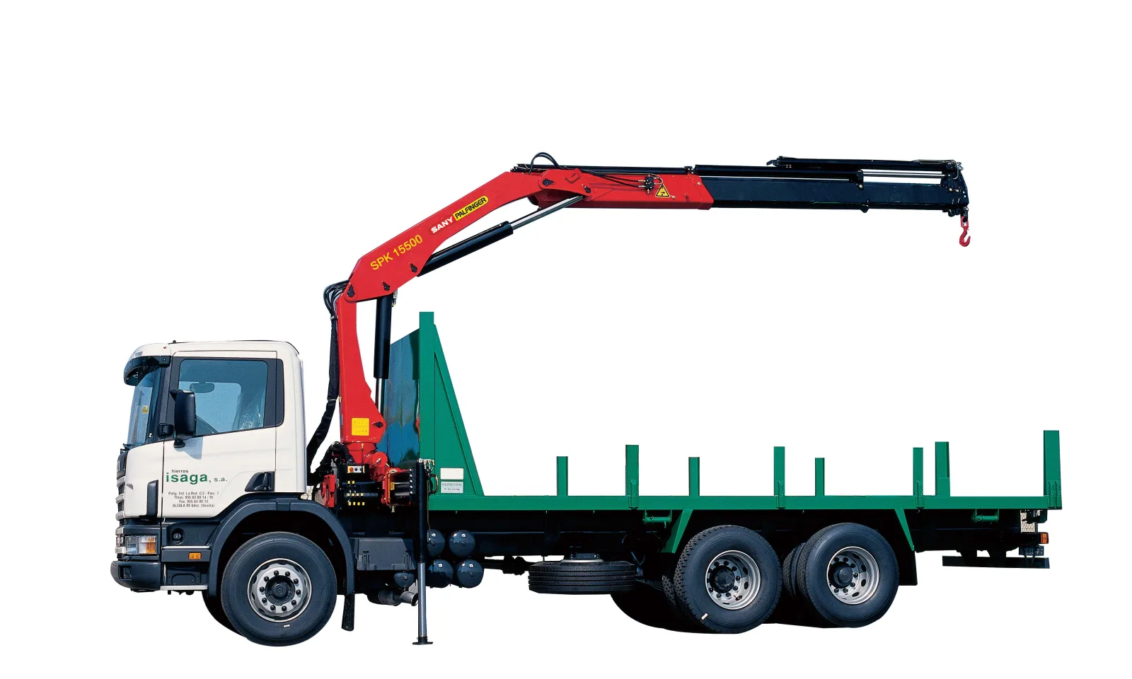 SANY SPK15500 Loader Crane sənaye texnikası