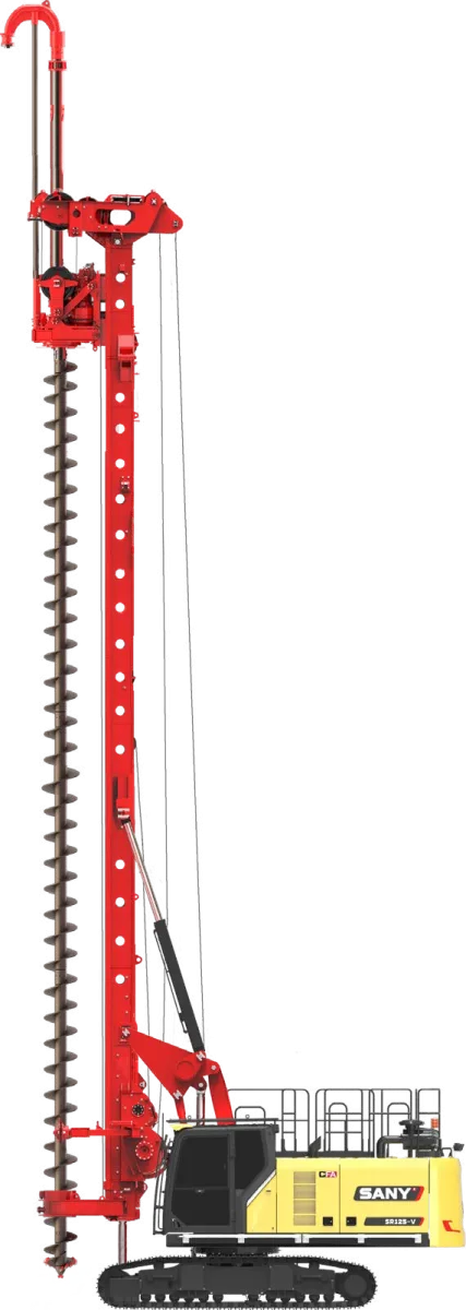 SANY SR125-V Rotary Drilling Rig sənaye texnikası