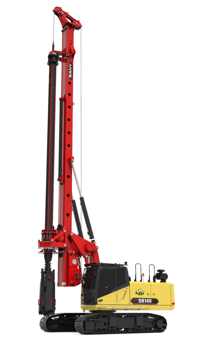 SANY SR140-C10 Rotary Drilling Rig sənaye texnikası
