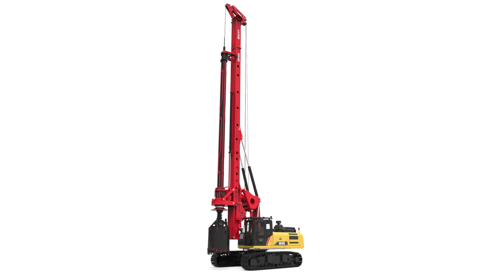 SANY SR185-C10 Rotary Drilling Rig sənaye texnikası