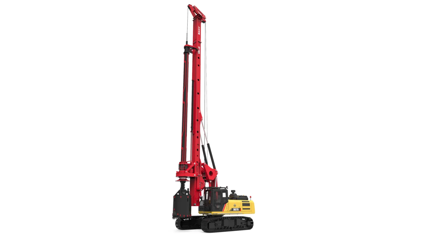 SANY SR215-C10 Rotary Drilling Rig sənaye texnikası