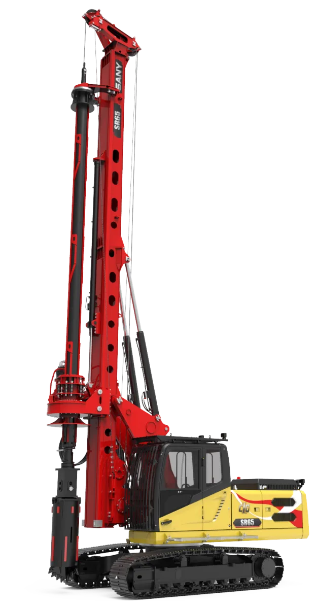SANY SR65-C10 Rotary Drilling Rig sənaye texnikası