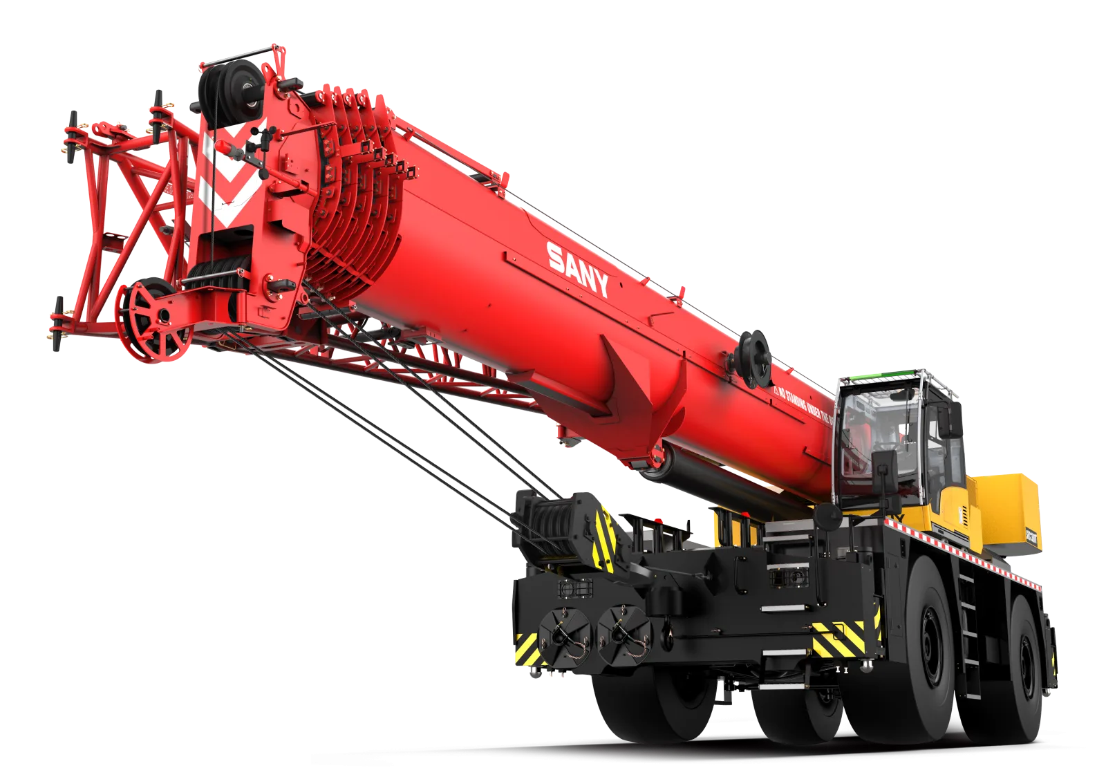SANY SRC1300T Rough-terrain Crane sənaye texnikası