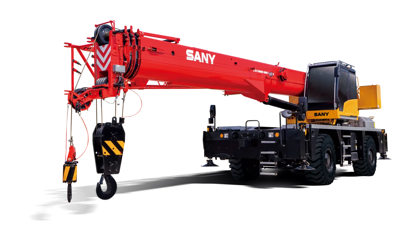 SANY SRC400T Rough-terrain Crane sənaye texnikası