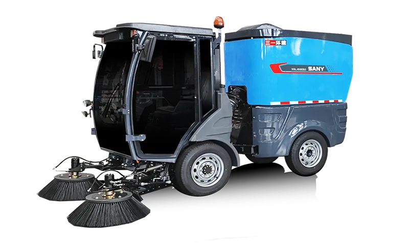 SANY SSLJ025EY044 Electric Road Sweeper sənaye texnikası