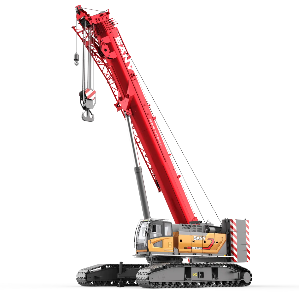 SANY STB1600T6 Crawler Crane sənaye texnikası