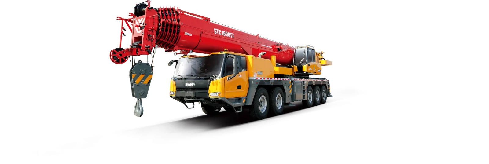SANY STC1600T7 Truck Crane sənaye texnikası