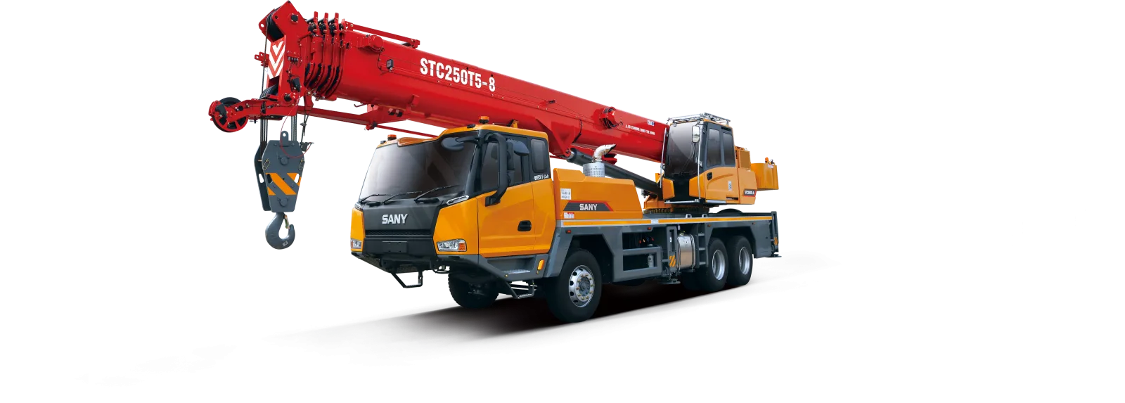 SANY STC250T5 Truck Crane sənaye texnikası