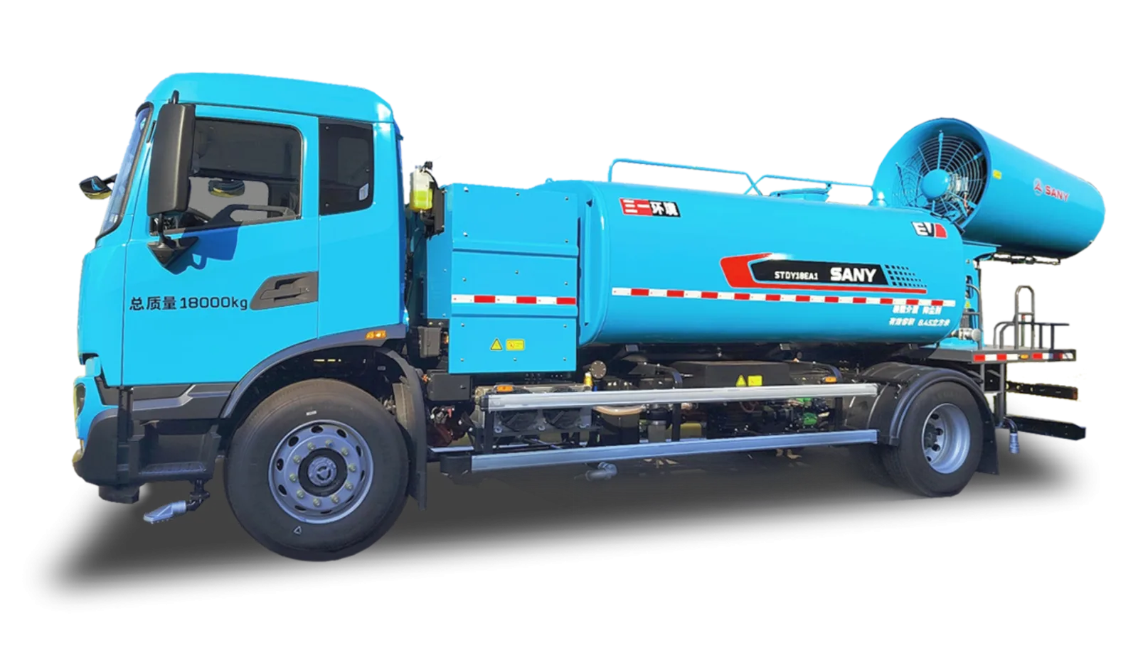 SANY STDY18EY243/STDY18EY284 Electric Sprinkler truck sənaye texnikası