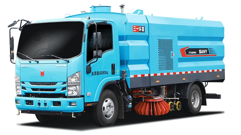SANY STXS08AQ Fuel Powered Sweeper Truck sənaye texnikası
