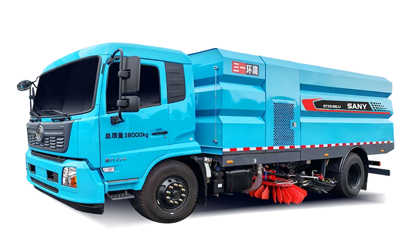 SANY STXS18AD Fuel Powered Sweeper Truck sənaye texnikası