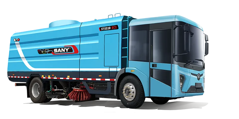 SANY STXS18EY283 Electric Sweeper truck sənaye texnikası