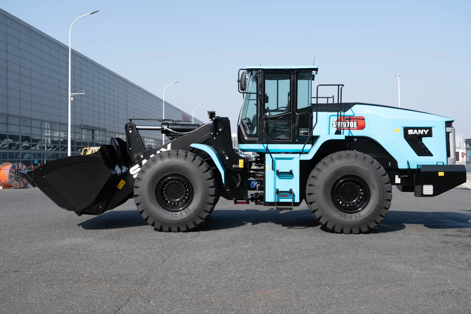SANY SW970E Wheel Loader sənaye texnikası