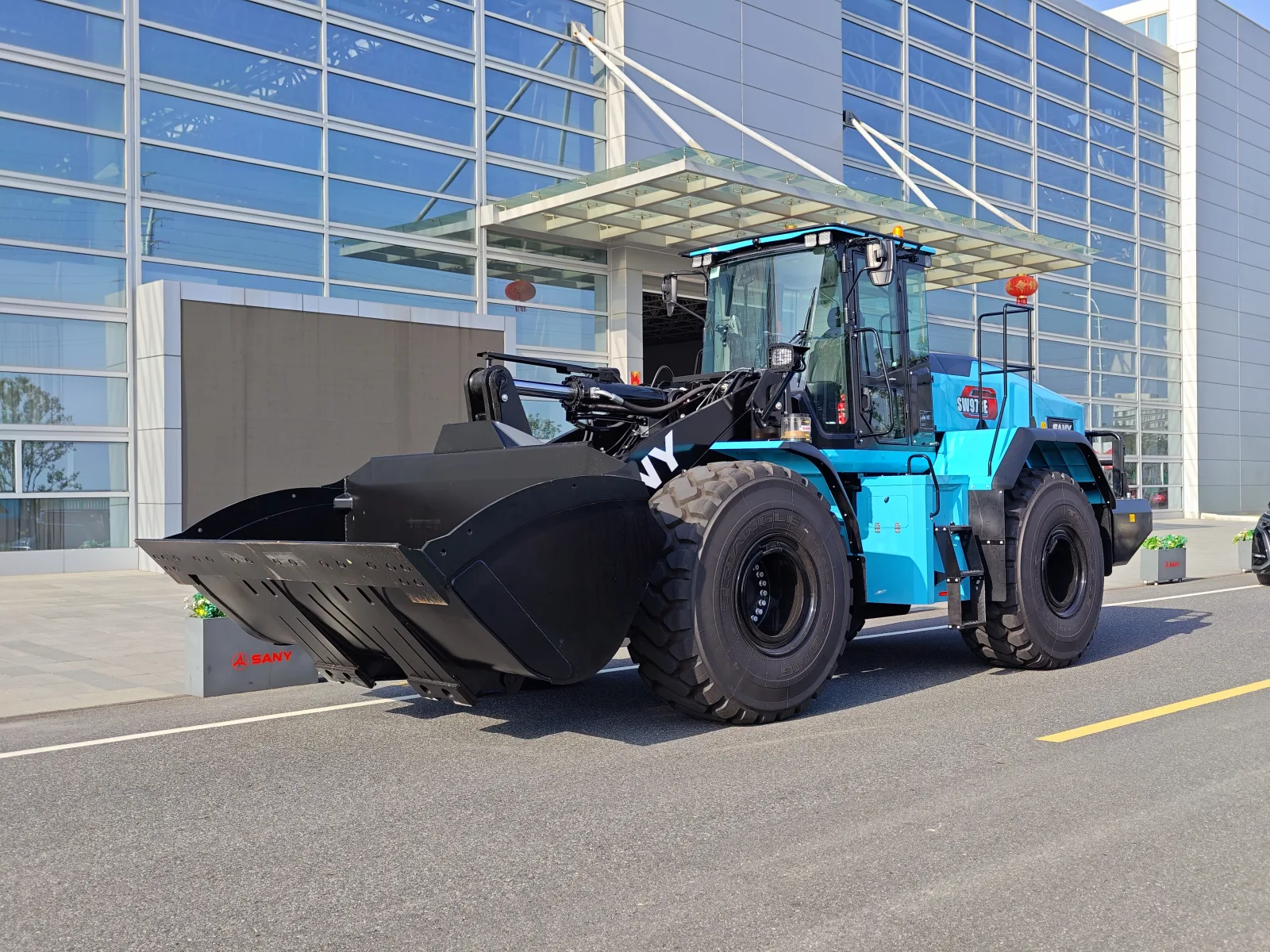 SANY SW978E Wheel Loader sənaye texnikası