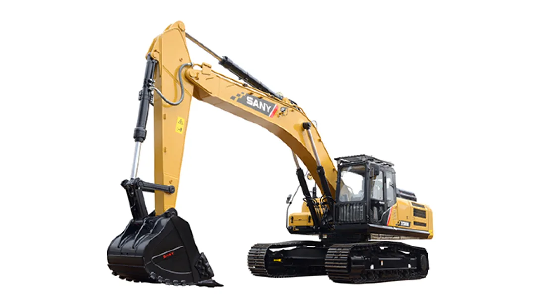 SANY SY365H Large Excavator sənaye texnikası