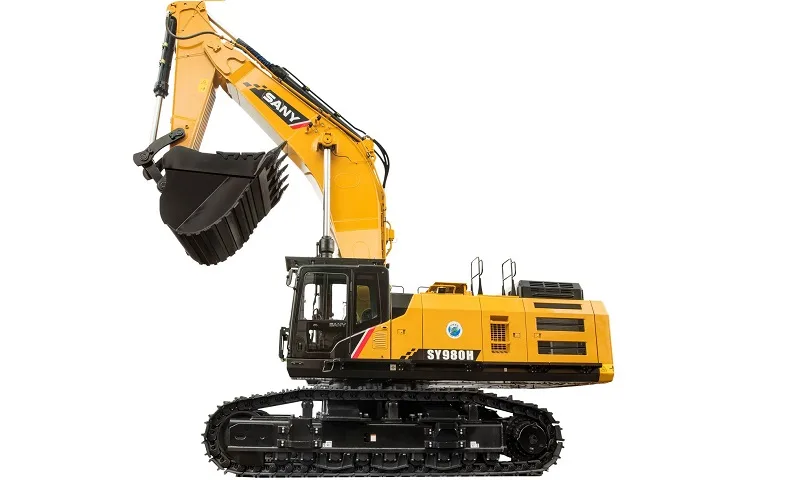 SANY SY980H Large Excavator sənaye texnikası