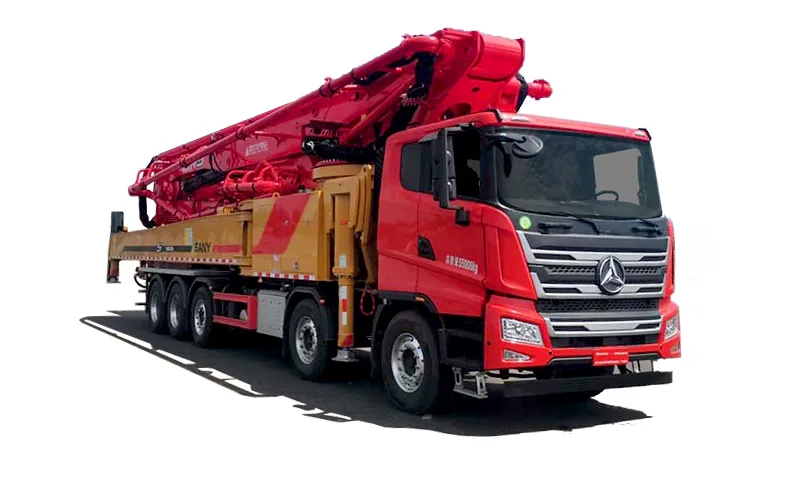SANY SYM5552THB 710SA Truck-mounted Concrete Pump sənaye texnikası